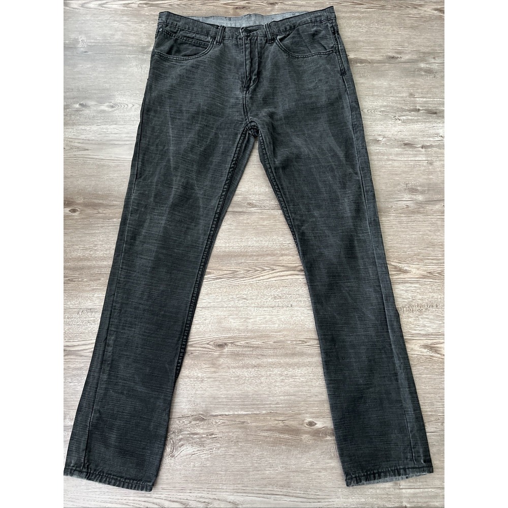Comune Slim Fit Jeans Charcoal Wash Mens 36x32